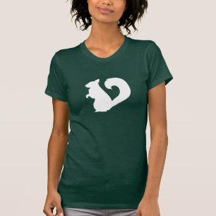 T-shirt de pictogramme d'écureuil