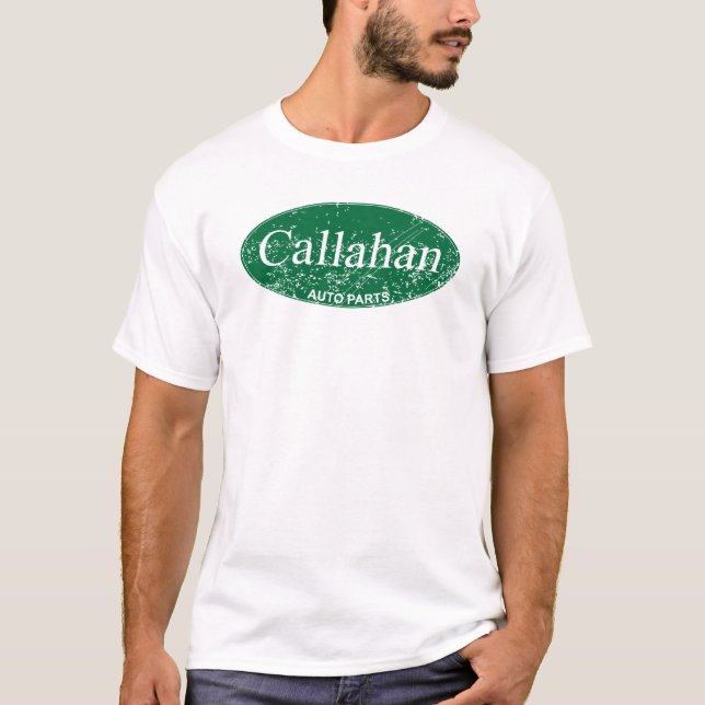 T-shirt de pièces d'auto de Callahan (Devant)