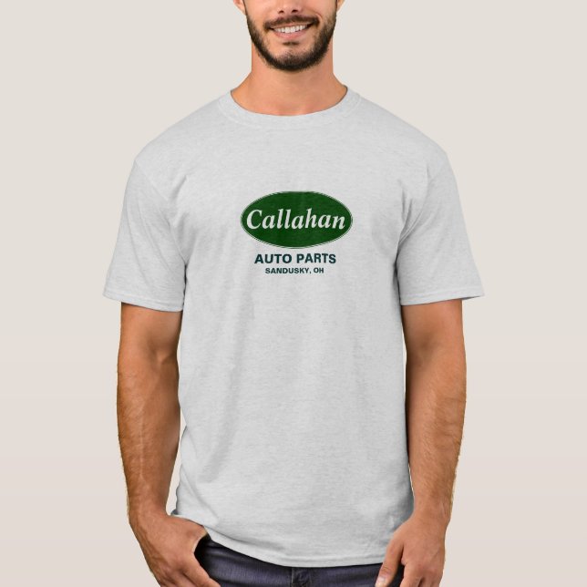 T-shirt de pièces d'auto de Callahan de garçon de (Devant)