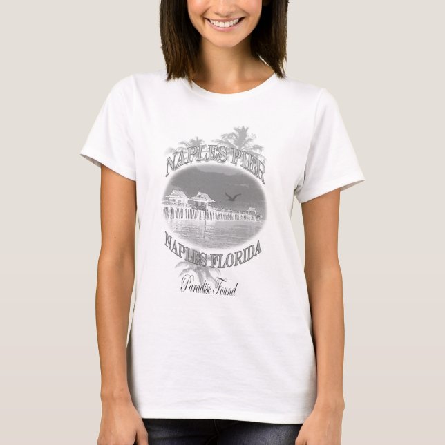 T-shirt de pilier de Naples (Devant)