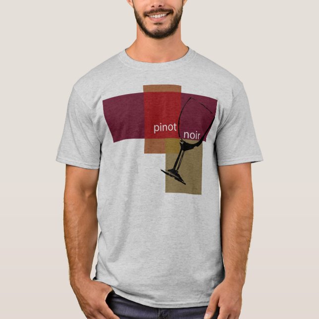T-shirt de pinot noir (Devant)