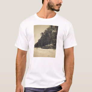 T-shirt de plage de sépia