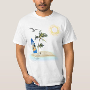 T-shirt de plage personnalisées pour bébé à bord