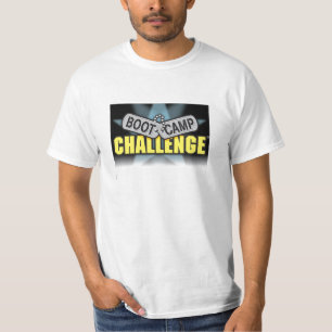 T-shirt de plaine de défi de Boot Camp