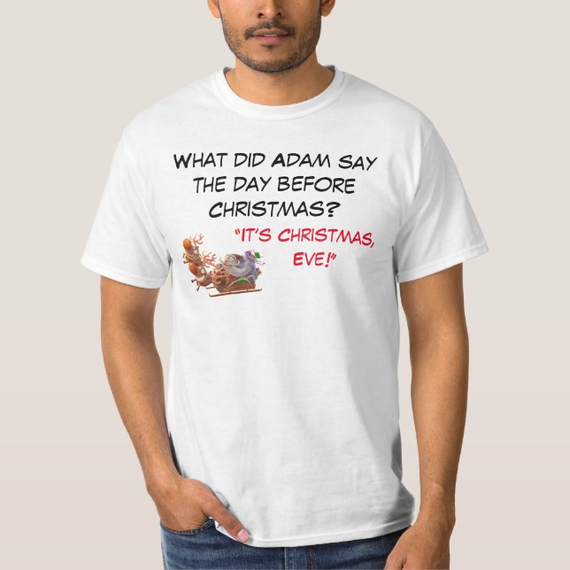 T-shirt de plaisanterie de Noël de papa amusant (Devant)