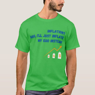 T-shirt de plaisanterie économique