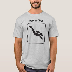 T-shirt de plongeur de délivrance