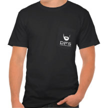 T-shirt de poche noir DFS