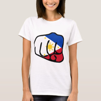 T-shirt de poing de Duterte pour des femmes