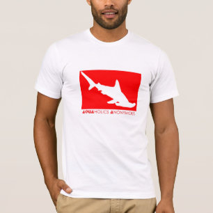 T-shirt de poisson-marteau de scaphandre