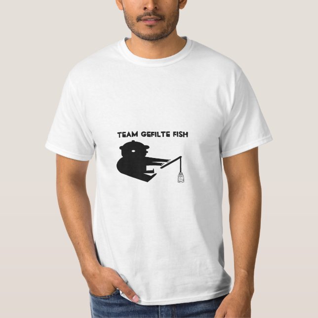 T-shirt de poissons de Gefilte (Devant)