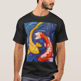 T-shirt de poissons de Koi