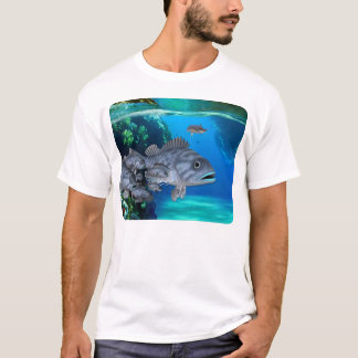T-shirt de poissons d'océan