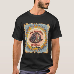 T-shirt de pompier du New Hampshire