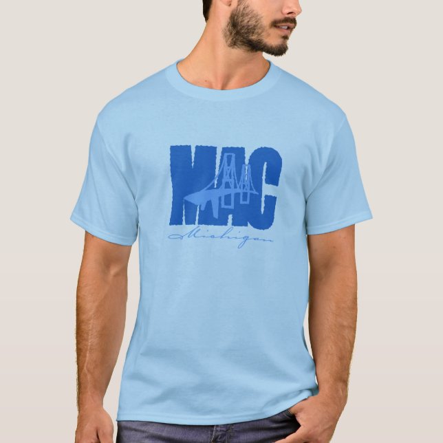 T-shirt de pont de Mackinaw (Devant)