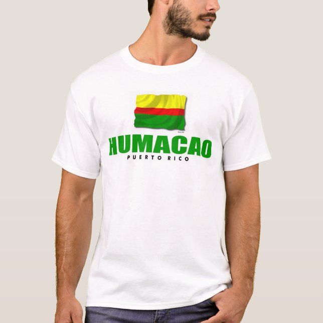 T-shirt de Porto Rico : Humacao (Devant)