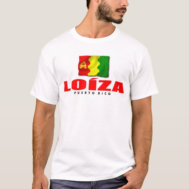 T-shirt de Porto Rico : Loiza (Devant)