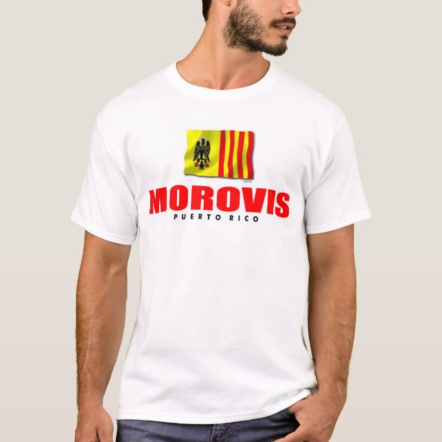 T-shirt de Porto Rico : Morovis (Devant)