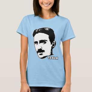 T-shirt de portrait de Nikola Tesla