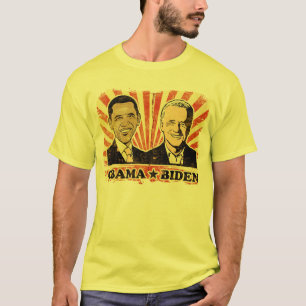 T-shirt de portraits d'Obama Biden