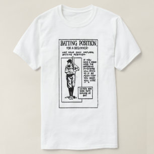 T-Shirt de Position de Batteur