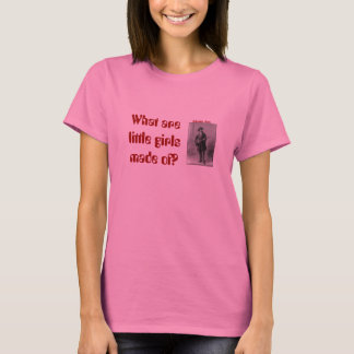 T-shirt de poudre et d'avance