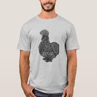 T-shirt de poulet de silkie