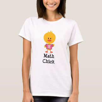 T-shirt de poussin de maths