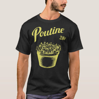 T-shirt de Poutine
