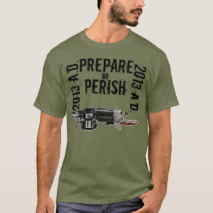T-shirt de Prepper de zombi