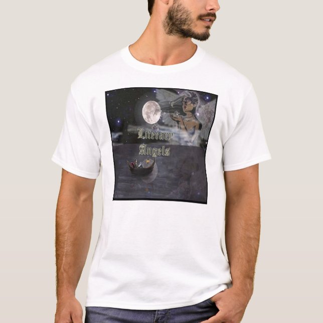 T-shirt de promo de Literary Angels Publishing (Devant)