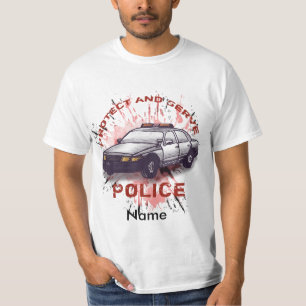 T-shirt de protection de voiture de la police