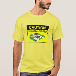 T-shirt de prudence pour le lancer de fer à cheval