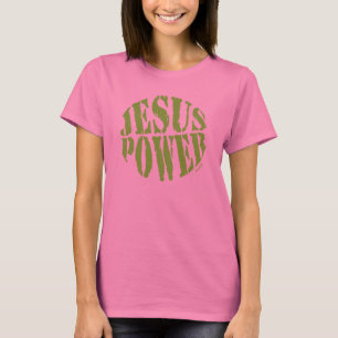 T-shirt de puissance de Jésus