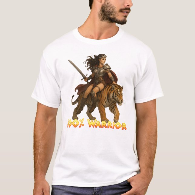T-shirt de qualité conçu pour express le guerrier  (Devant)
