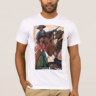 T-shirt de quartet de jazz