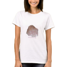 T-shirt de quartz rose par IreneDesign2011