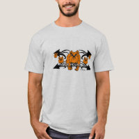 T-shirt de r-c de chien de roche