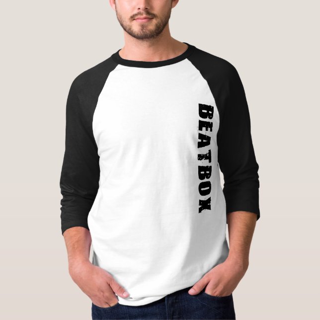 T-shirt de raglan de Beatbox (Devant)