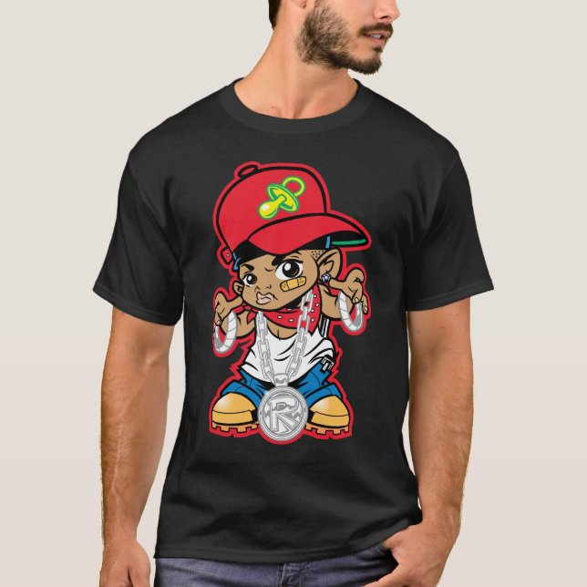T-shirt de Rah de bébé (Devant)