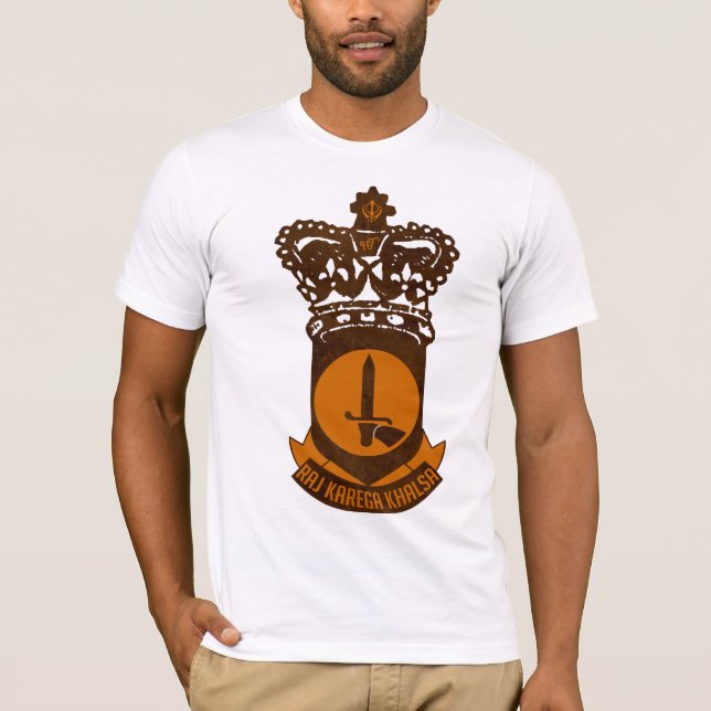 T-shirt de Raj Karega KHALSA (Devant)