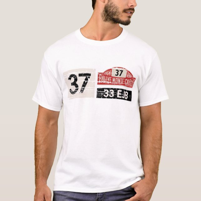 T-shirt de rassemblement de Monte Carlo (Devant)