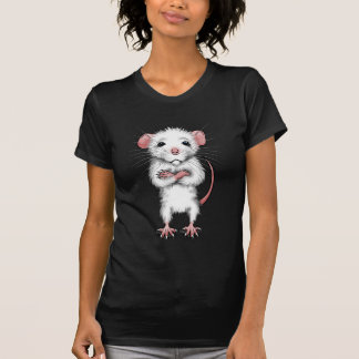 T-shirt de rat mignon
