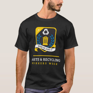 T-shirt De rebut et réutilisant la chemise des hommes de