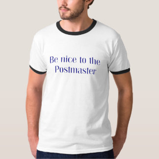 T-shirt de receveur des postes
