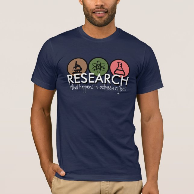 T-shirt de recherche (Devant)
