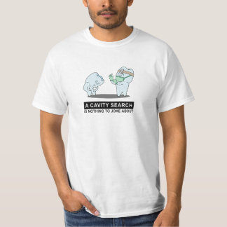 T-shirt de recherche de cavité
