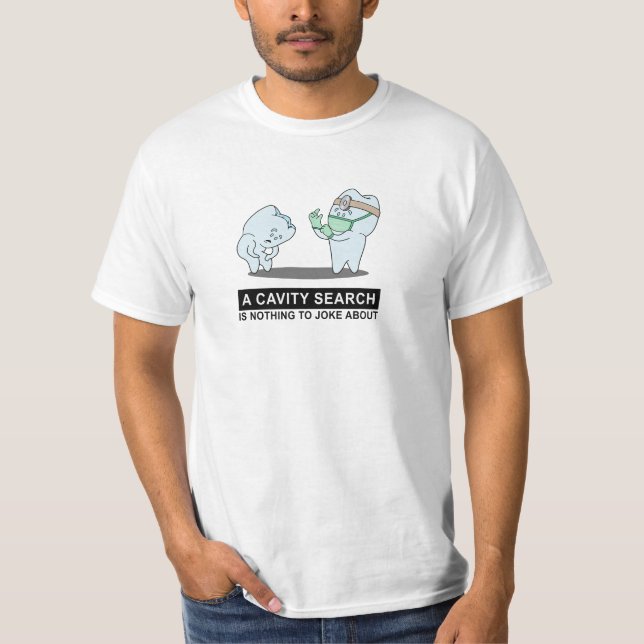 T-shirt de recherche de cavité (Devant)