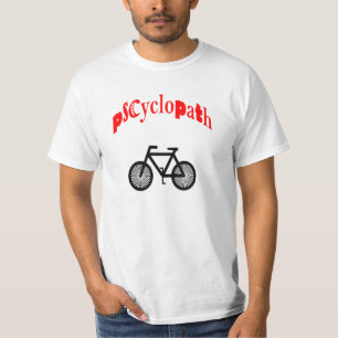 T-shirt de recyclage de fan de vélo