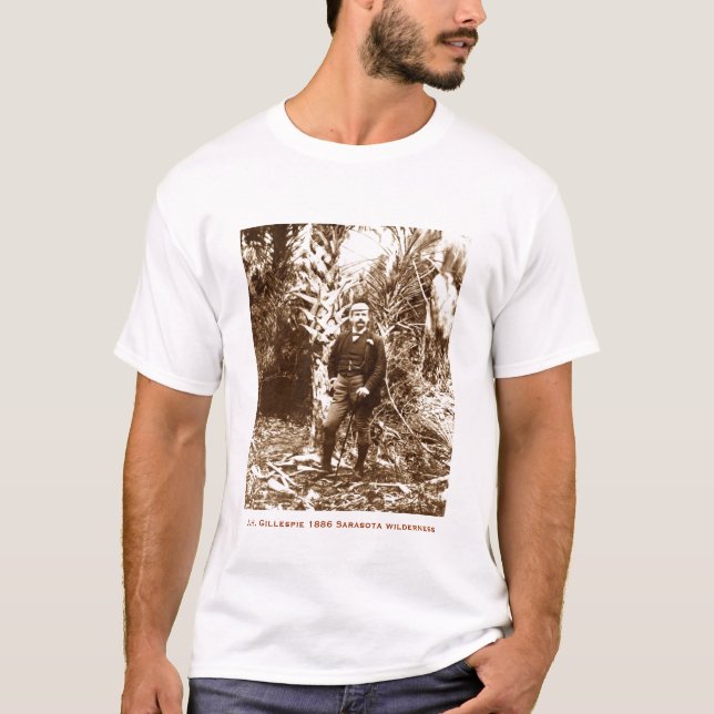 T-shirt de région sauvage de J.H. Gillespie (Devant)